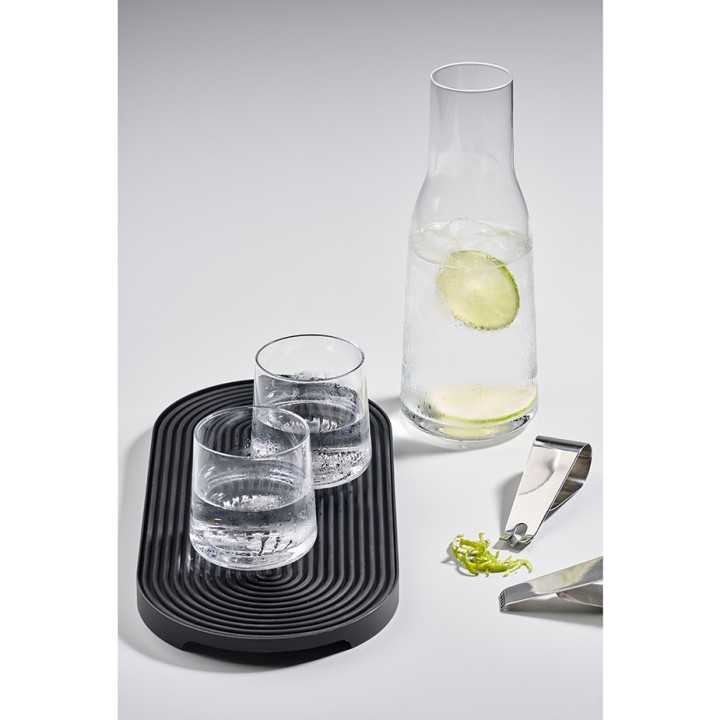 Zone Rocks Cocktailmåtte 34,6 x 15,6 cm Sort Zone Rocks Cocktailmåtte 34,6 x 15,6 cm Sort