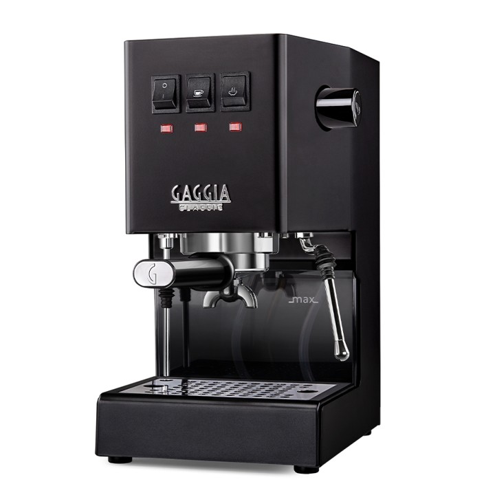 Gaggia Classic E24 Sort Espressomaskine Inkl. Eureka Mignon Zero 65 Speedy Mat sort Epsressokværn