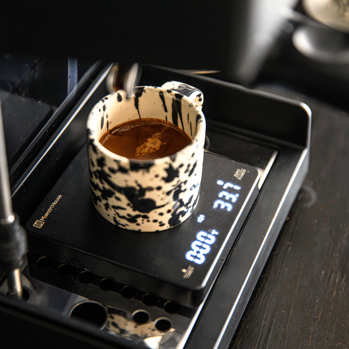 Gaggia Classic UP Sort Espressomaskine Inkl. Eureka Mignon Zero 65 Speedy Mat Sort Espressokværn