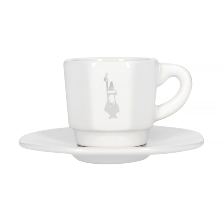 Bialetti Espressokopper Inkl. Underkopper 4 stk Bialetti Espressokopper Inkl. Underkopper 4 stk