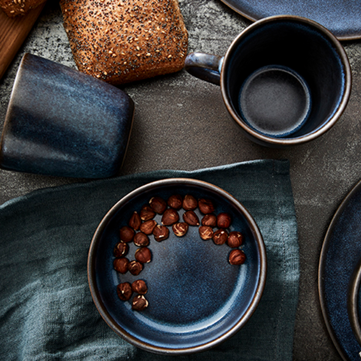 Aida RAW Krus m. Hank 0,35L 6 stk. Midnight Blue