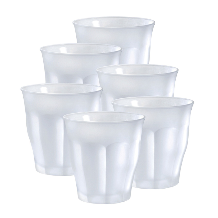 Duralex Picardie Caféglas 25 cl 6 Stk Frostad Duralex Picardie Caféglas 25 cl 6 Stk Frostad