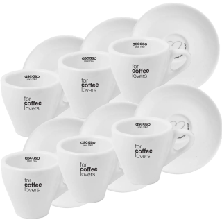 Ascaso Cappuccinokopper 6 stk Ascaso Cappuccinokopper 6 stk
