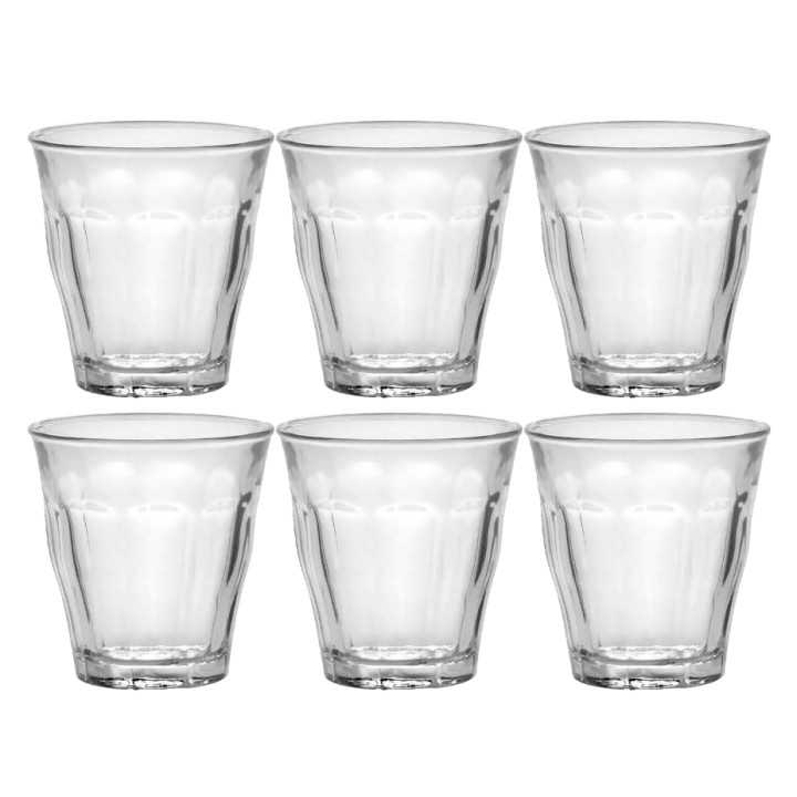 Duralex Picardie Caféglas 20 cl 6 Stk Duralex Picardie Caféglas 20 cl 6 Stk