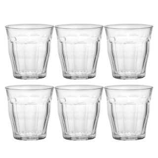 Duralex Picardie Caféglas 25 cl 6 Stk Duralex Picardie Caféglas 25 cl 6 Stk