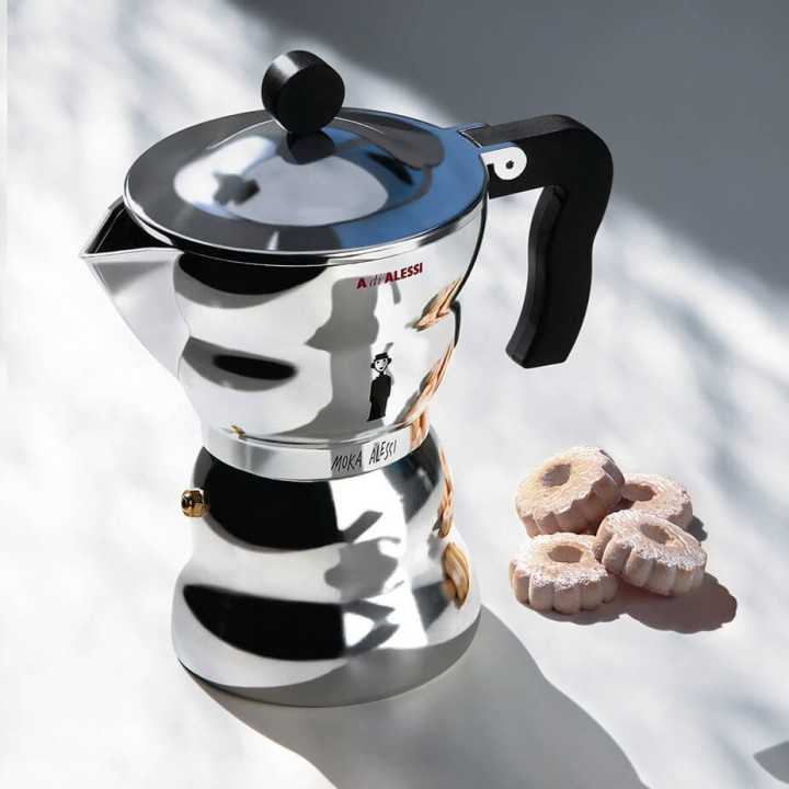 Alessi Moka Alessi Espressokande 1 Kop. Alessi Moka Alessi Espressokande 1 Kop.