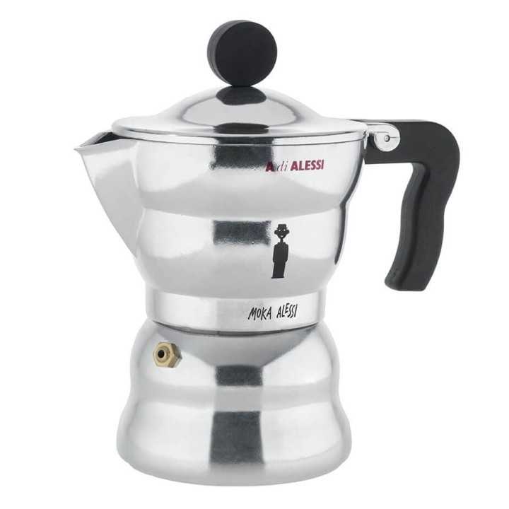 Alessi Moka Alessi Espressokande 3 Kop. Alessi Moka Alessi Espressokande 3 Kop.