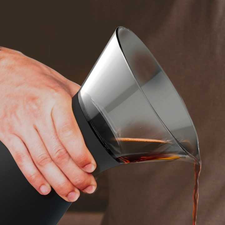 Asobu Isoleret Pour Over Kaffebrygger Sort Asobu Isoleret Pour Over Kaffebrygger Sort