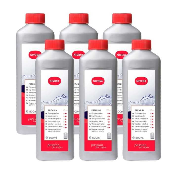 Nivona 500 ml. afkalkning 6 stk Nivona 500 ml. afkalkning 6 stk