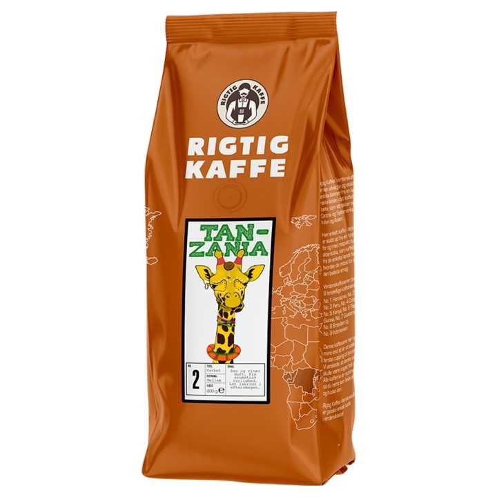 Rigtig Kaffe Tanzania No. 2 - 7x400g Rigtig Kaffe Tanzania No. 2 - 7x400g