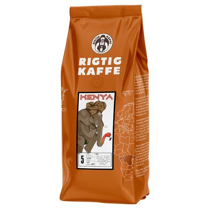 Rigtig Kaffe Kenya No. 5 - 7x400g Rigtig Kaffe Kenya No. 5 - 7x400g