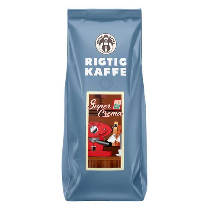 Rigtig Kaffe Super Crema 500g Rigtig Kaffe Super Crema 500g