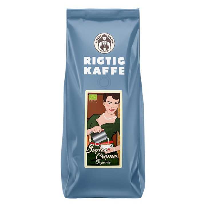 Rigtig Kaffe Super Crema Økologisk 12kg Rigtig Kaffe Super Crema Økologisk 12kg