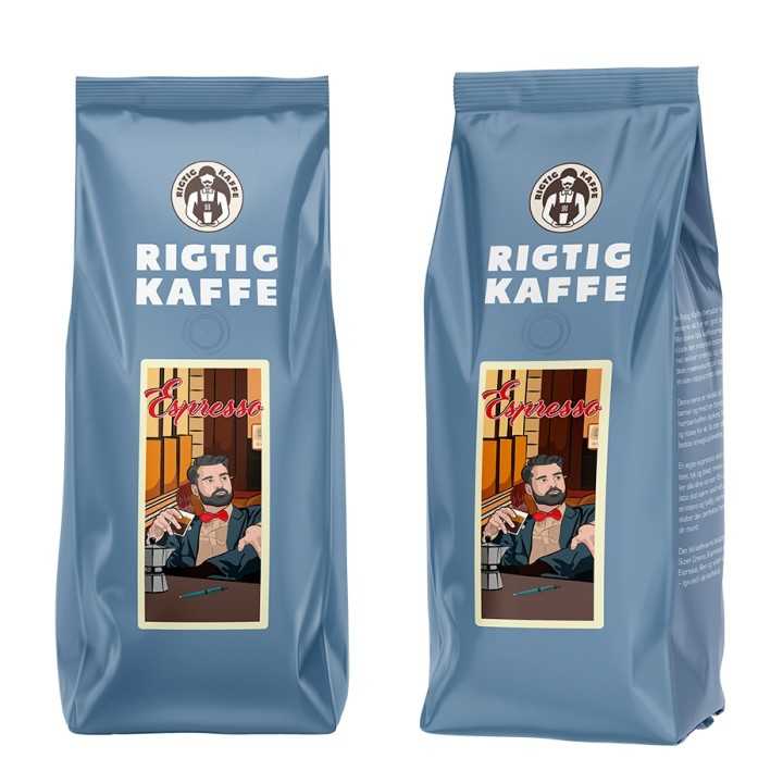 Rigtig Kaffe Espresso 500g Rigtig Kaffe Espresso 500g