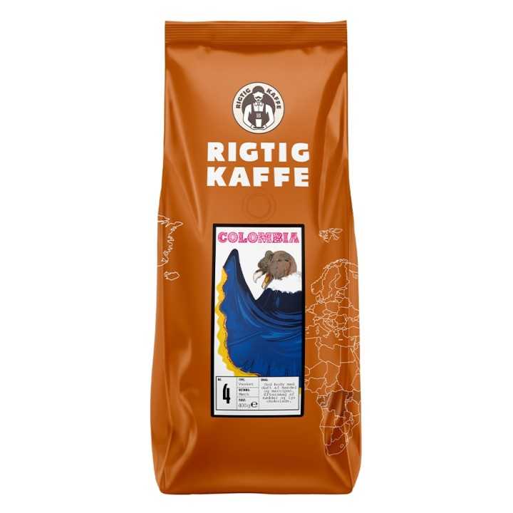 Rigtig Kaffe Colombia No. 4 - 400g Rigtig Kaffe Colombia No. 4 - 400g