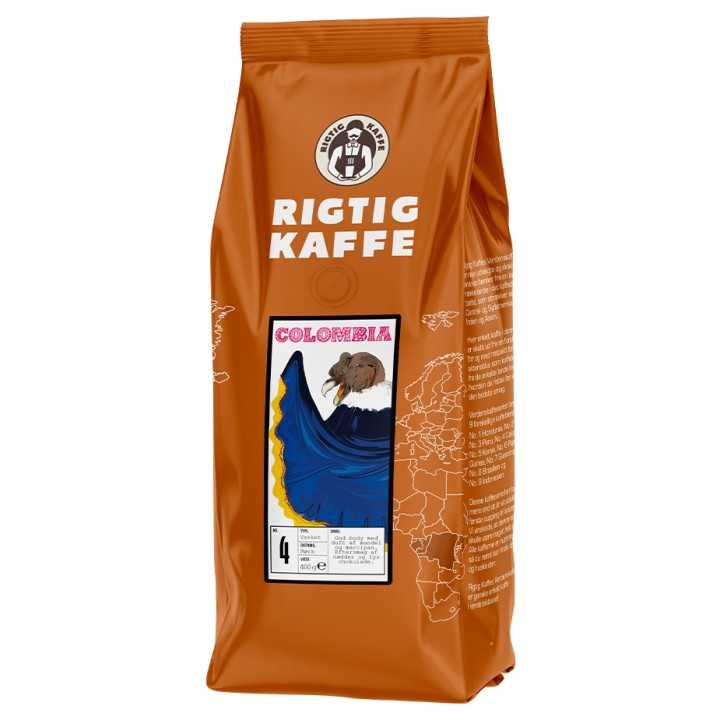 Rigtig Kaffe Colombia No. 4 - 400g Rigtig Kaffe Colombia No. 4 - 400g