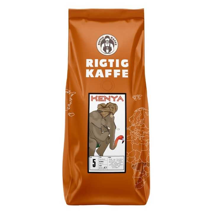 Rigtig Kaffe Kenya No. 5 - 400g Rigtig Kaffe Kenya No. 5 - 400g