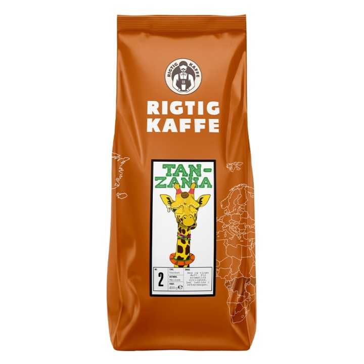 Rigtig Kaffe Tanzania No. 2 - 400g Rigtig Kaffe Tanzania No. 2 - 400g