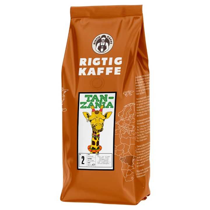 Rigtig Kaffe Tanzania No. 2 - 400g Rigtig Kaffe Tanzania No. 2 - 400g