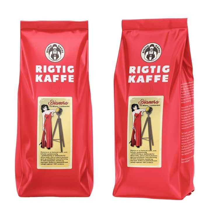Rigtig Kaffe Dianora 500g Rigtig Kaffe Dianora 500g