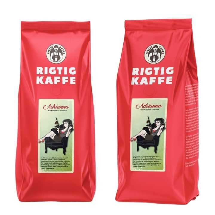 Rigtig Kaffe Adrianna 500g Rigtig Kaffe Adrianna 500g