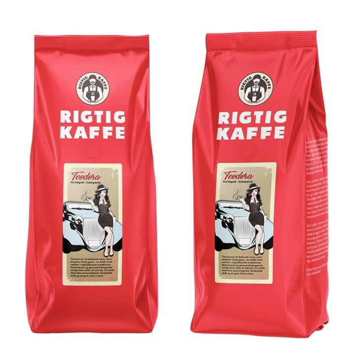 Rigtig Kaffe Teodora 500g Rigtig Kaffe Teodora 500g