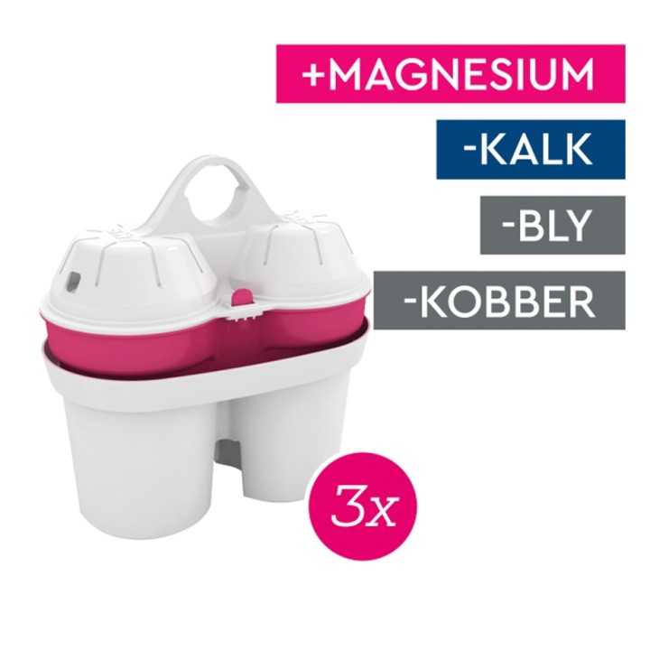 BWT AQUAlizer Filterkande 2,6 L Inkl. 2 Stk. Filtre BWT AQUAlizer Filterkande 2,6 L Inkl. 2 Stk. Filtre