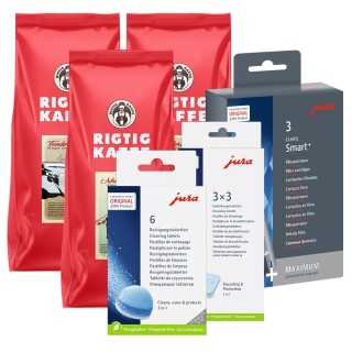 Jura Plejepakke Claris Smart+ Inkl. 3kg Rigtig Kaffe