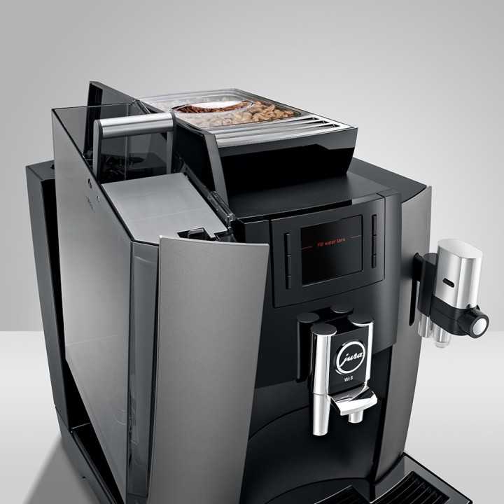 Jura WE8 (EA) Espressomaskine Inkl. 2,5L Cooler, Pleje & 6kg Kaffe