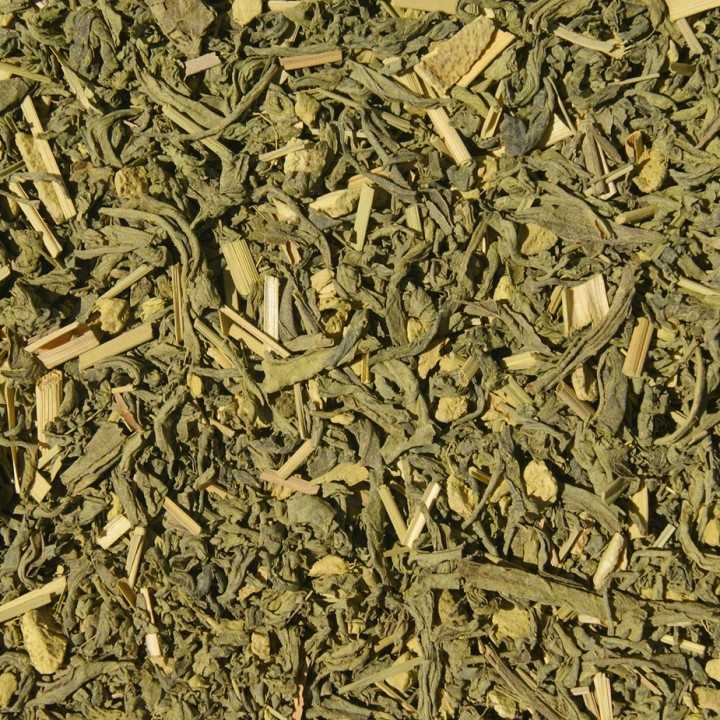 Ceylon & Matcha m. Ingefær & Citron Økologisk Te 1kg Ceylon & Matcha m. Ingefær & Citron Økologisk Te 1kg