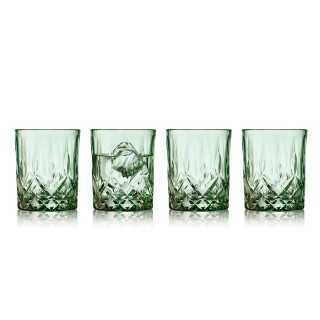 Lyngby Sorrento Whiskyglas 32 cl 4 Stk Grøn