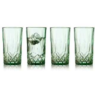 Lyngby Sorrento Highballglas 38 cl 4 Stk Blå