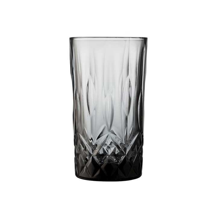 Lyngby Sorrento Highballglas 38 cl 4 Stk Smoke