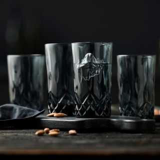 Lyngby Sorrento Highballglas 38 cl 4 Stk Smoke