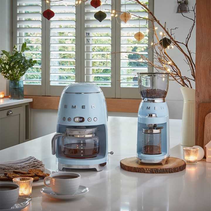Smeg DCF02PBEU Drip Kaffemaskine Pastelblå