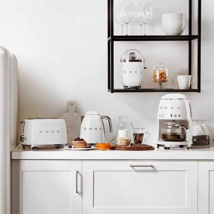 Smeg DCF02WHEU Drip Kaffemaskine Hvid
