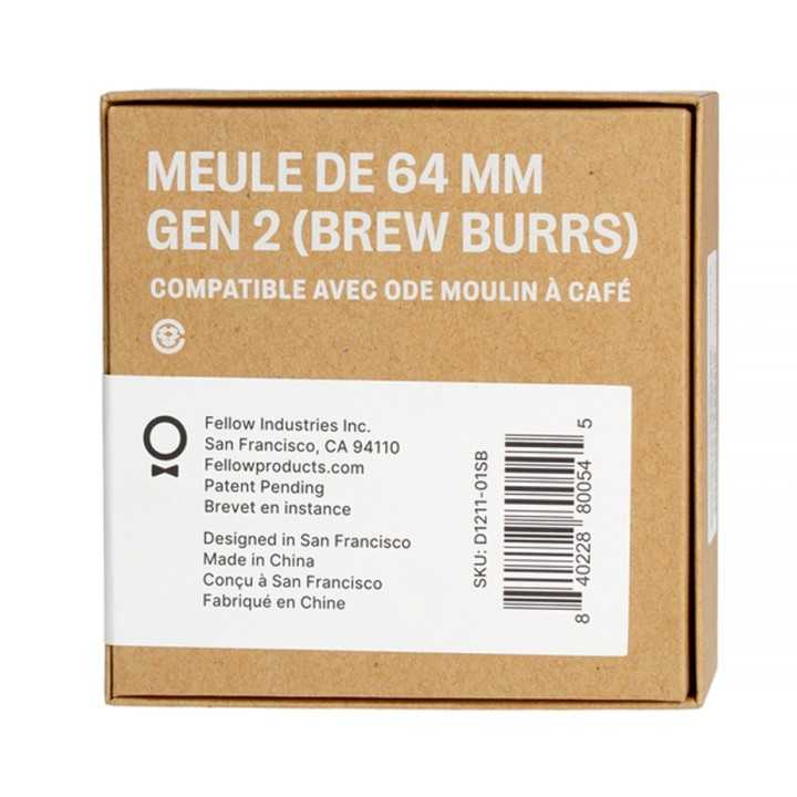 Fellow Ode Brew Elektrisk Kaffekværn Gen. 2 Mat Sort Fellow Ode Brew Elektrisk Kaffekværn Gen. 2 Mat Sort