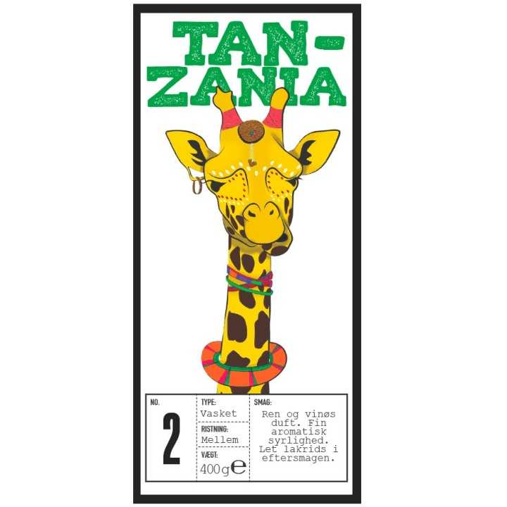 Rigtig Kaffe Tanzania No. 2 - 400g Rigtig Kaffe Tanzania No. 2 - 400g