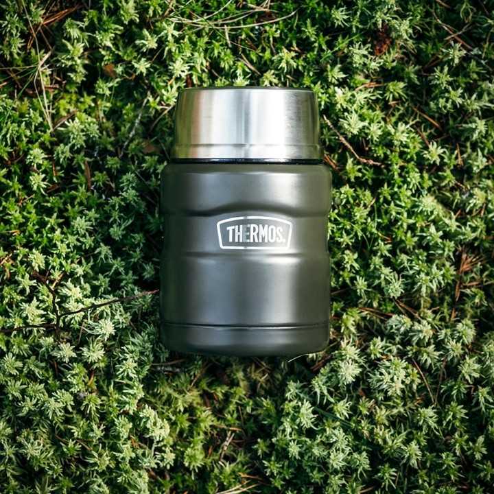 Thermos Madtermoflaske 0,47 L Army Grøn Thermos Madtermoflaske 0,47 L Army Grøn