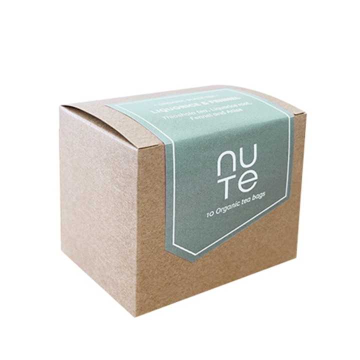 NUTE Liquorice & Fennel Økologisk Tebreve 10 stk NUTE Liquorice & Fennel Økologisk Tebreve 10 stk