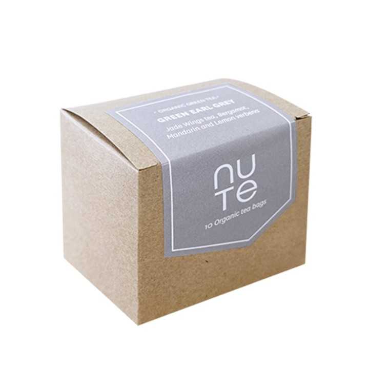 NUTE Green Earl Grey Økologisk Tebreve 10 stk NUTE Green Earl Grey Økologisk Tebreve 10 stk