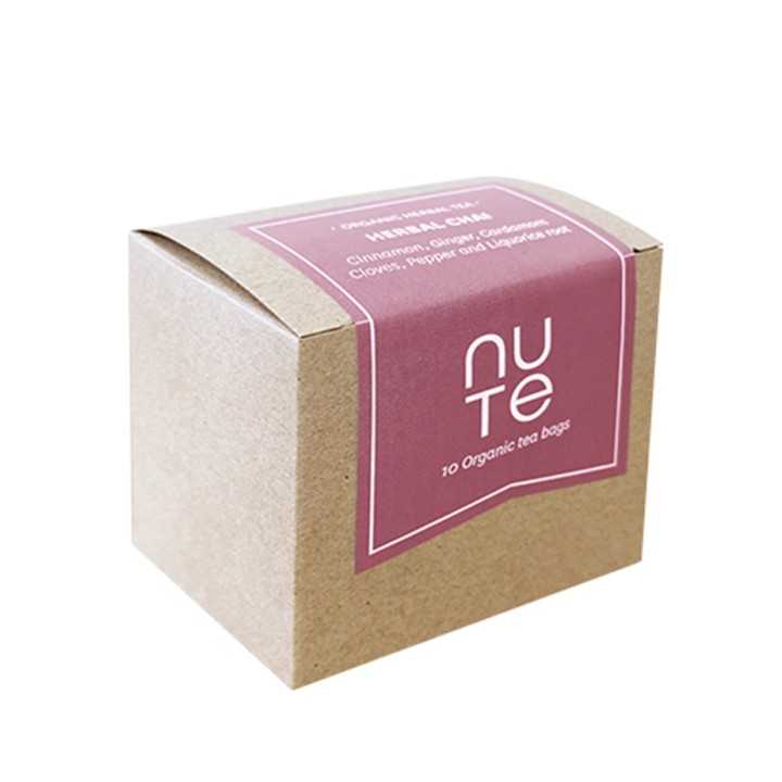 NUTE Herbal Chai Økologisk Tebreve 10 stk NUTE Herbal Chai Økologisk Tebreve 10 stk