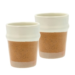 Villa Collection Evig Krus 35 cl 2 Stk Amber/Creme