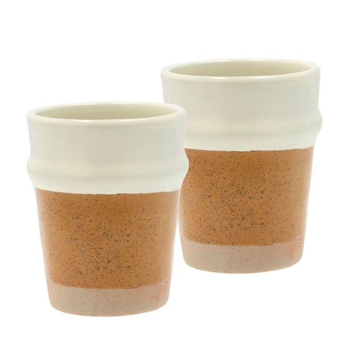 Villa Collection Evig Krus 35 cl 2 Stk Amber/Creme Villa Collection Evig Krus 35 cl 2 Stk Amber/Creme