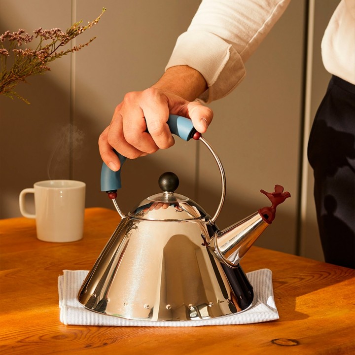 Alessi 9093 Kedel Blå 1 L