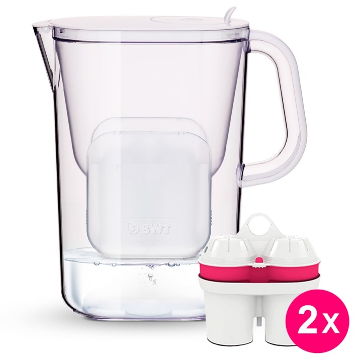 BWT AQUAlizer Filterkande 2,6 L Inkl. 2 Stk. Filtre BWT AQUAlizer Filterkande 2,6 L Inkl. 2 Stk. Filtre