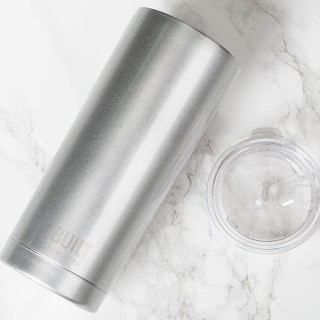 BUILT Perfect Seal Rejsekrus 0,59 L Silver BUILT Perfect Seal Rejsekrus 0,59 L Silver