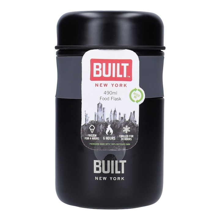 BUILT Professional Madtermoflaske 0,47 L Black BUILT Professional Madtermoflaske 0,47 L Black