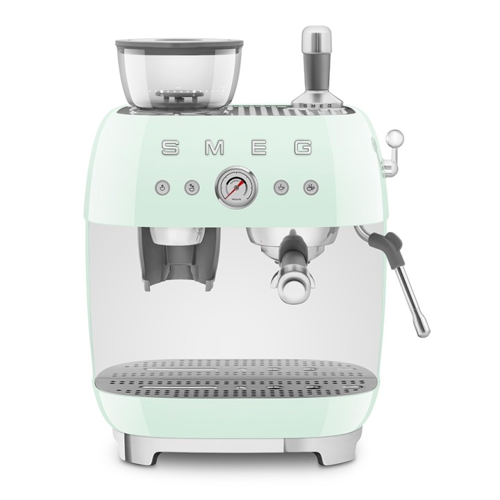 Smeg EGF03PGEU Manuel espressomaskine Inkl. Kværn Pastelgrøn