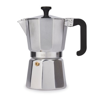 La Cafetière Venice 6 Kop. Espressokande Stål